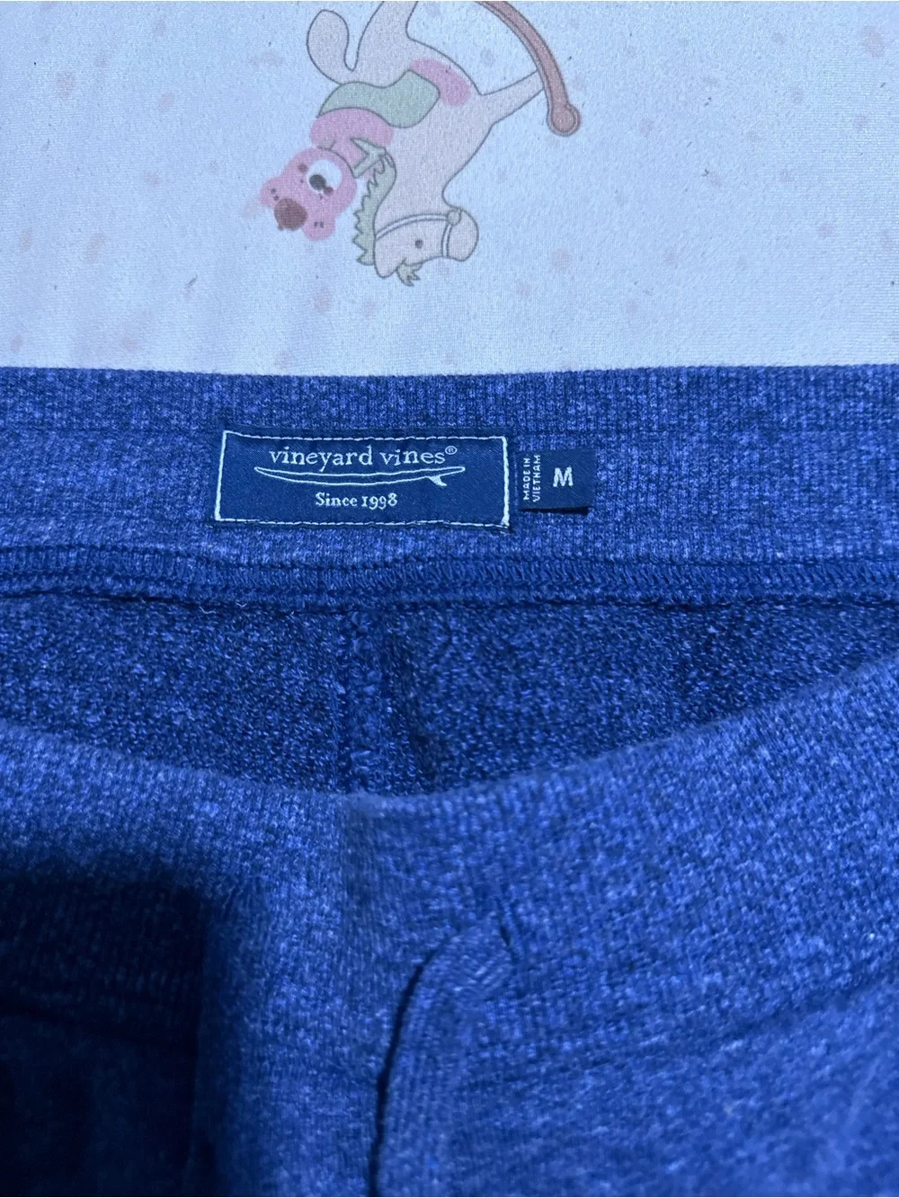 Vineyard Vines Men's Blue Knit Drawstring Shorts m